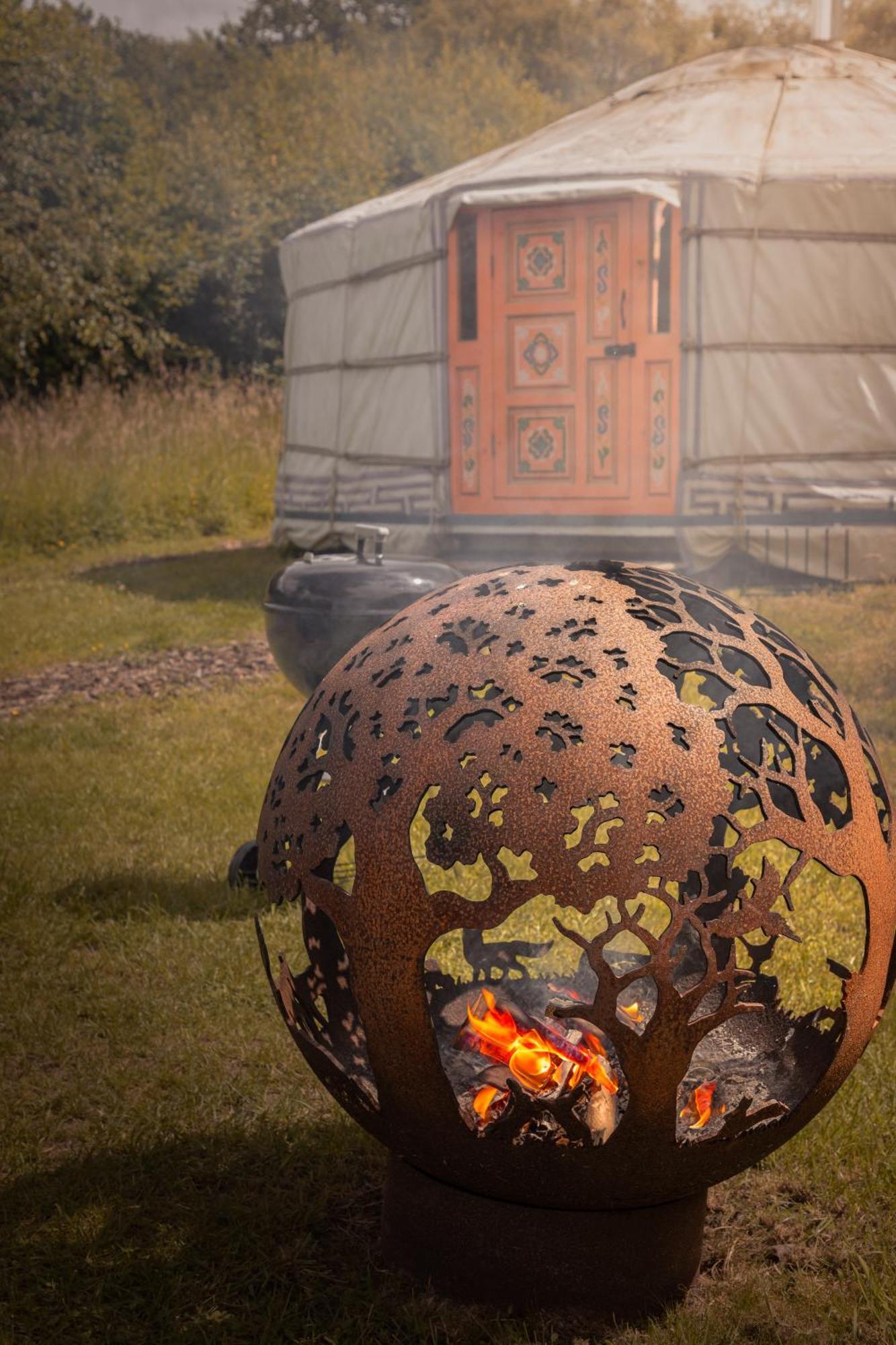 Gilfach Gower Farm Luxury Yurt With Hot Tub Ξενοδοχείο Ammanford Εξωτερικό φωτογραφία
