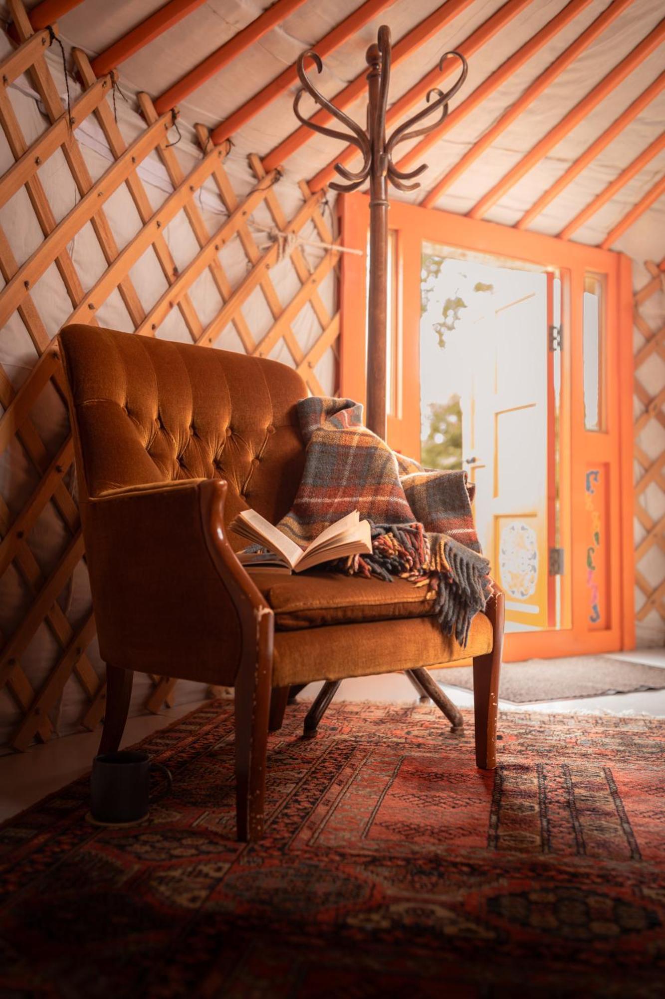 Gilfach Gower Farm Luxury Yurt With Hot Tub Ξενοδοχείο Ammanford Εξωτερικό φωτογραφία